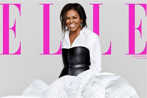 Michelle Obama wears nearly K worth of Dior on Elle cover